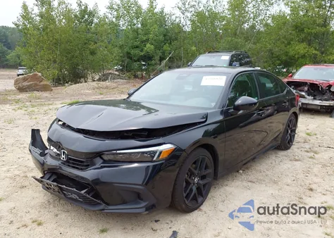 2024 Honda Civic Sport z USA, uszkodzony, nr VIN 2HGFE2F56RH537251